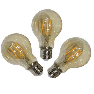 Imagem de Lampada Led 30w Multifilamento Kit 3 Uni Retro Decoraçao Iluminaçao Garagem Sala Quarto Casa