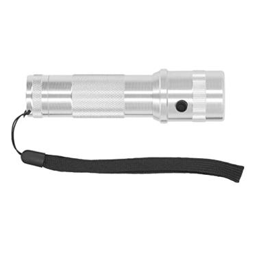 Imagem de Lanterna de 10 Cores 1 Estágio Prata RGB Mudança de Cor LED Lanterna Multicolorida IPX4 à Prova D'água