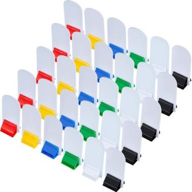 Imagem de Suportes para cartas de jogo Blulu 36 peças multicoloridas com marcado