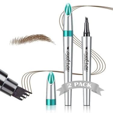 Imagem de Lápis de sobrancelha OETUIOW Microblading Pen de 4 pontos para sobranc
