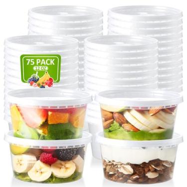 Imagem de Deli Containers NEEBAKE 350 ml (75 conjuntos) de plástico hermético