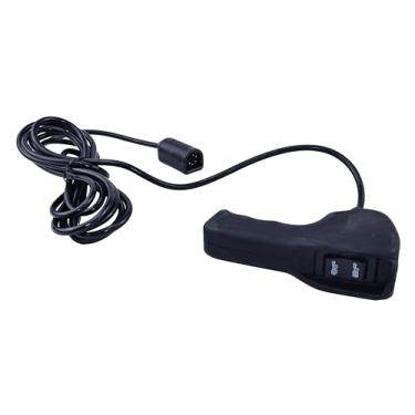 Imagem de YLQASOON Controle remoto de guincho portátil compatível com Ford Dodge Ram Jeep Truck Wiches para todos os pacotes de controle de guincho com plugues redondos de 3 ou 5 fios substituir para #83665