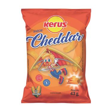 Imagem de Salgadinho de Milho Cheddar Kerus 43g