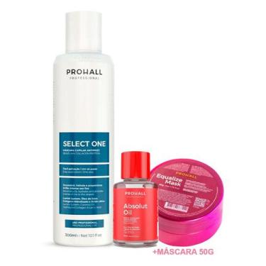 Imagem de Select One Prohall 300ml +Óleo7ml +Máscara Equalize 50g