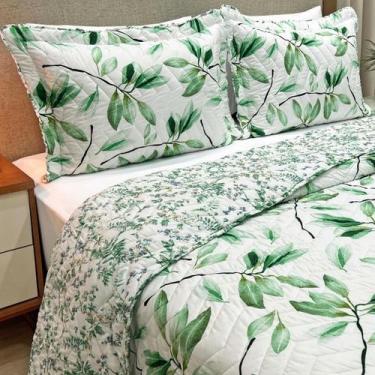 Imagem de Conjunto Casal Queen Size Juliette 100% Algodão Toque Super Macio - De