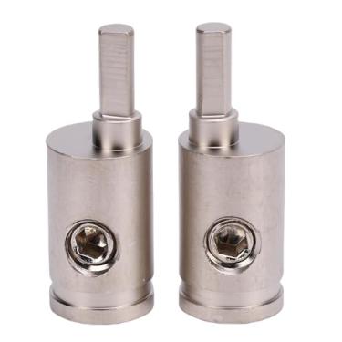 Imagem de GOTOTOP 1 Par de Entrada de Amp de Latão Redutores, Amplificador de Som de Carro Com Conectores de Terminais de Arame, Garantindo Saída Estável para Sistemas de Som do Veículo (4ga a 8ga)