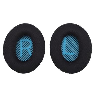 Imagem de Jectse Confortável Headphone Earpads Almofadas de Substituição para QC35, QC35 II, QC25 Com Memory Foam e Tecido Respirável, Fácil Instalação para Sound True, Sound Link (BLACK)