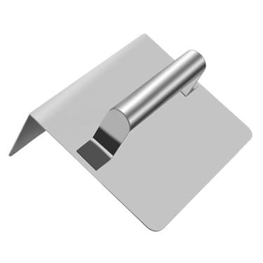 Imagem de Fenteer Desempenadeira de canto para drywall com pontas curvas, desempenadeira de aço inoxidável para reboco, ferramenta para drywall, estuque, cimento, 90 Graus Externos