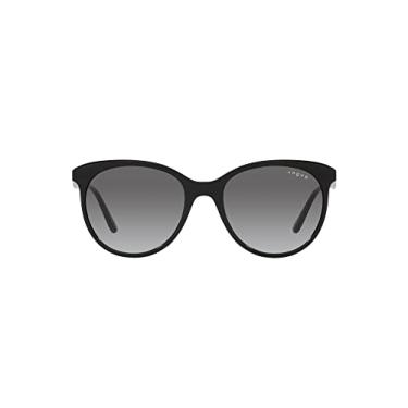 Imagem de Óculos de Sol Vogue Eyewear 0VO5453S W44/11 Tam 53 / Preto - Lentes Gradient Grey