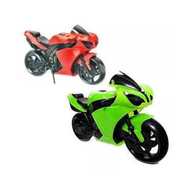 Imagem de Moto Cross ZR1 16cm Brinquedo Menino Barato - Adijomar