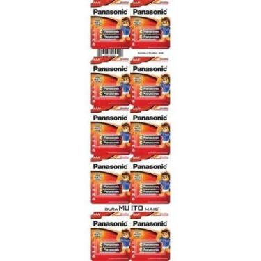 Imagem de Pilha Alcalina 1,5V AAA LR03 (C/20 Pilhas) Panasonic - BLI / 20 F002