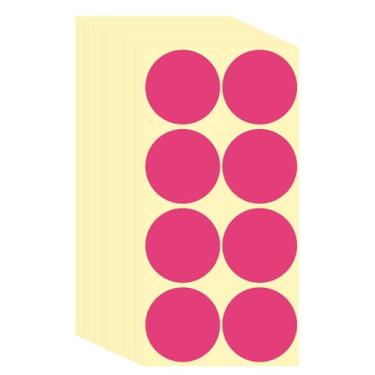 Imagem de PATIKIL 360 etiquetas adesivas coloridas de pontos, etiquetas de 5 cm de preço circular autoadesivas, etiquetas de codificação para escritório, negócios, quintal, venda de garagem, decoração de casa