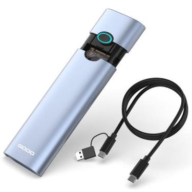 Imagem de Adaptador de compartimento de disco rígido M.2 NVMe tipo C USB 3.2 Gen