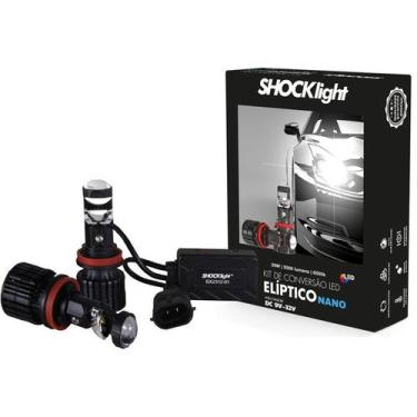 Imagem de Farol Led Lampada Nano H8/h11 Projetor Canhão Facil Instalaçao - SHOCK