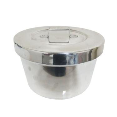 Imagem de Forma De Pudim Banho Maria Com Tampa Grande 24cm 4,6l Docesa