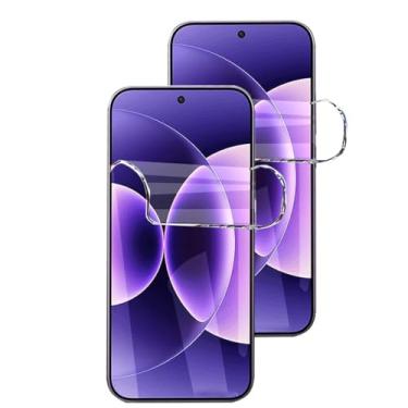 Imagem de TMahhbid 2 películas protetoras de hidrogel para Xiaomi 17 Pro Max (6,9 polegadas), película protetora de hidrogel TPU macio [Clear HD] (não vidro temperado)