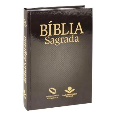 Imagem de Bíblia Sagrada - Capa Ilustrada Com Preto: Nova Almeida Atua
