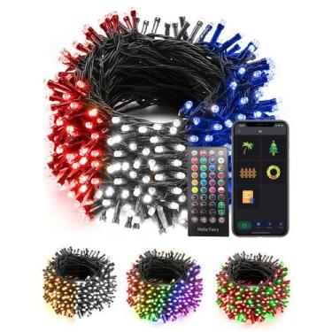 Imagem de Luzes de corda de Natal inteligentes ao ar livre Avatar Controls 66m