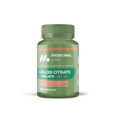 Imagem de CALCIO CITRATO MALATO + VIT K2 500MG 60 CAPSULAS - MEDICINAL LABS