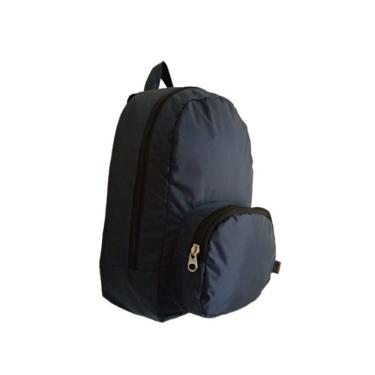 Imagem de Mochila Feminina De Nylon Emborrachado Impermeavel Azul