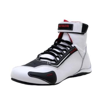 Imagem de Tenis Motociclista Cano alto Couro forro tex espumado 55311ATR (Branco, BR, Adulto, Numérico, 39)