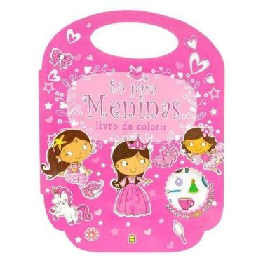 Imagem de Livro De Colorir - Só Para... Meninas