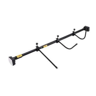 Imagem de Fafeicy Cabide de Guirlanda de Porta Frontal Ajustável para Serviço Pesado de 20 Lb Com Suporte de Guirlanda de Natal Com Almofadas Antiderrapantes Gancho de Aço Removível para