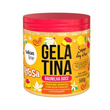 Imagem de Gelatina Salon Line Xêrosa Baunilha Doce 500g