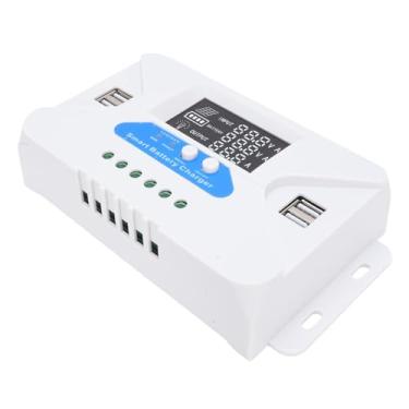 Imagem de Alomejor 60A Controlador de Carga Solar, MPPT USB Display Digital Auto -adaptável para a Bateria de Lítio RV Off Grid Home 12V 24V Regulador de Painel Solar Automático