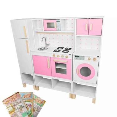 Imagem de Módulo Crescer Cozinha Completa - Eita Casa Perfeita, Rosa