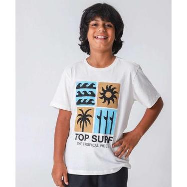 Imagem de Camiseta Juvenil Estampada Marisa Tam 10 a 16 Off Whit-66176, Off whit