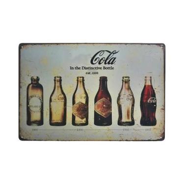 Imagem de Placa De Metal Retro Vintage Cola 7-UP, Arte De Parede Para Cozinha, B