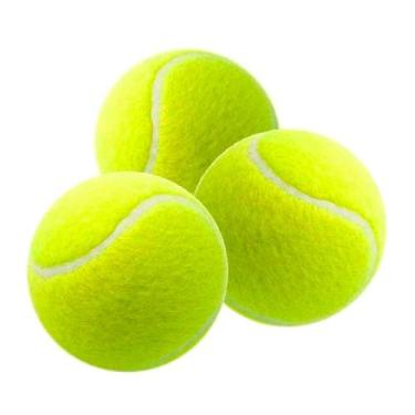 Imagem de Brinquedo Animal De Estimação Pet Cachorro Gato Bola de Tênis Mordedor Diversão Canina Cão Feliz (12)