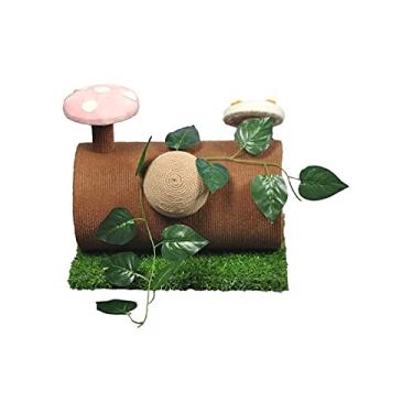 Imagem de U5GAAALPPQ9 Tábua de arranhar para gatos Clim e Sisal, árvore de gato, coluna tongtiana, areia de madeira, suprimentos de túnel para gatos