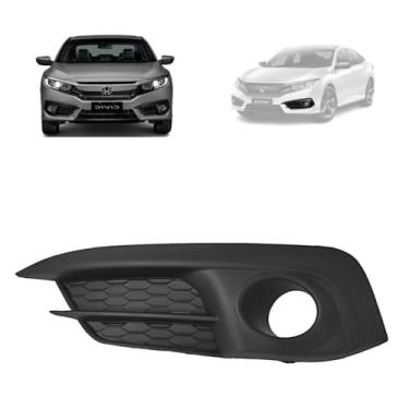 Imagem de MOLDURA DO FAROL DE MILHA CIVIC 2017 A 2019 LADO ESQUERDO - 71108-TEA-T10