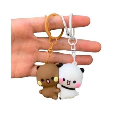 Imagem de Chaveiro Magnético De Panda Cartoon Fofo Bubu Dudu, Pingente Para Moch