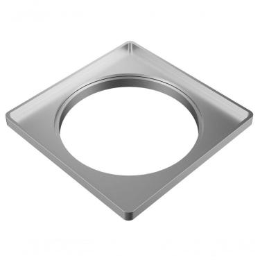 Imagem de Porta Grelha Quad Tigre 10Cm Prata C/12Pcs