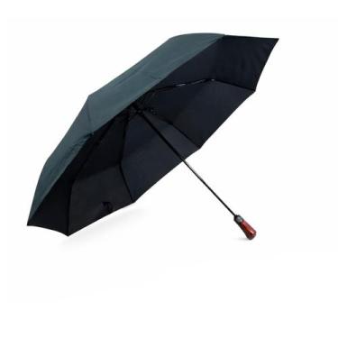 Imagem de Guarda Chuva Dobrável Automático Resistente ao Vento com Capa - Mega p