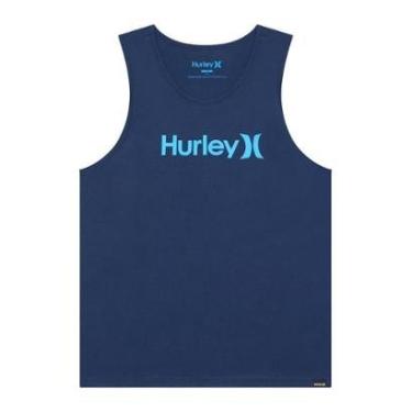 Imagem de Regata Hurley HYTS070175 O&O Solid - Marinho-Masculino