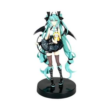 Imagem de Figura De Ação Artesanal Dark Angel Hatsune Miku Raccoon Anime PVC Mod
