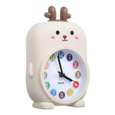 Imagem de Relógio De Mesa Quarto Infantil Decorativo Animais Re-092 A - Amigold,