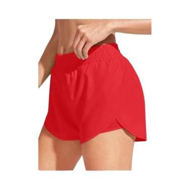 Imagem de Shorts De Yoga Elásticos Femininos Para Fitness, Corrida E Treino, Leg