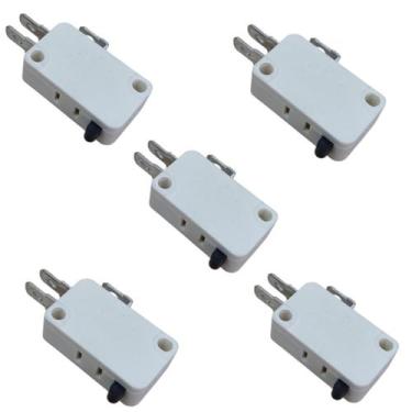 Imagem de Kit 5 Chave Interruptor Para Microondas Electrolux 16A MB41G - Brazan