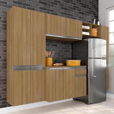 Imagem de Armário De Cozinha 5 Peças Liris Boreal - Móveis Arapongas - A Móveis 