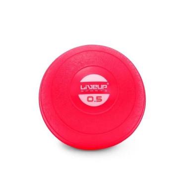 Imagem de Soft Ball Mini Bola Tonificadora Para Exercícios 0,5kg Liveup