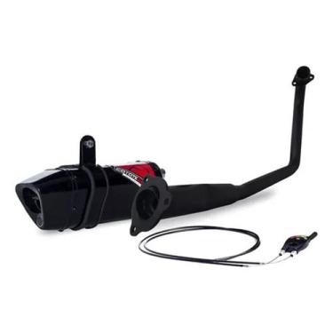 Imagem de Escape / Ponteira Coyote TRS 2 Way + Mais JUNIOR 20cm em Alumínio - Fl