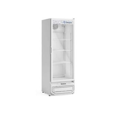 Imagem de Refrigerador Expositor Vertical Gelopar 410L 1 Porta Vidro Branco 127V GPTU-40 EL BR (81168.04.1)