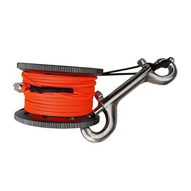 Imagem de Newmind Carretel de linha guia de mergulho leve resistente à corrosão - cinza