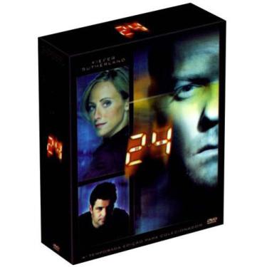 Imagem de Box 24 horas quarta temporada completa ed. colecionador 07 dvds