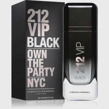 Imagem de Perfume 212 Vip Black 200ml - Masculino Original - Lacrado e com Selo Adipec